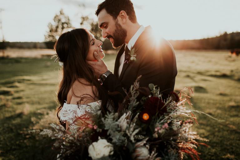 Heather + Aaron || Classy Rustic Bend, Oregon Barn Wedding