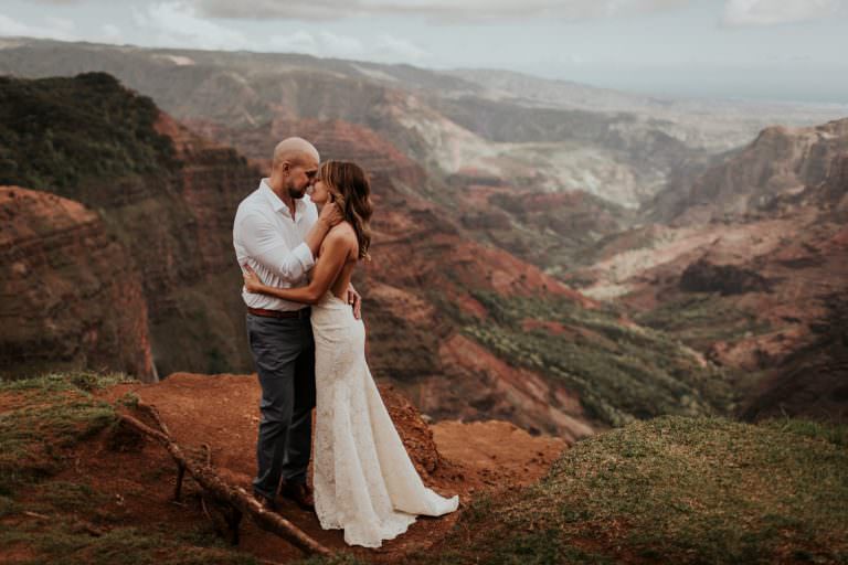 Adventure Elopement on Kauai, Hawaii || M + B