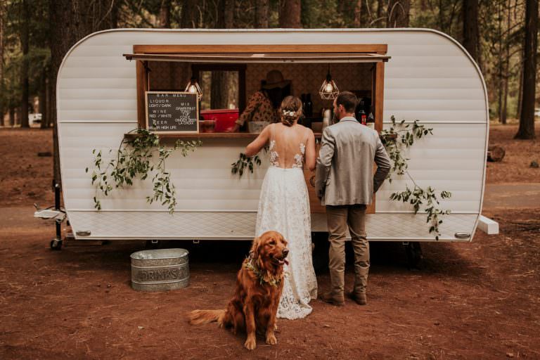 Campground Wedding in Bend, Oregon || D + C