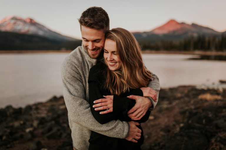 Bend, Oregon Mountain Engagement || A + T