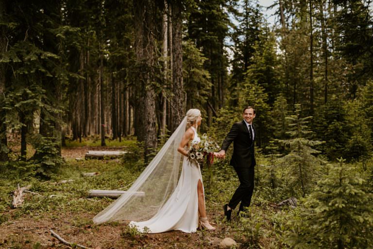 Bend, Oregon Wedding in the Forest