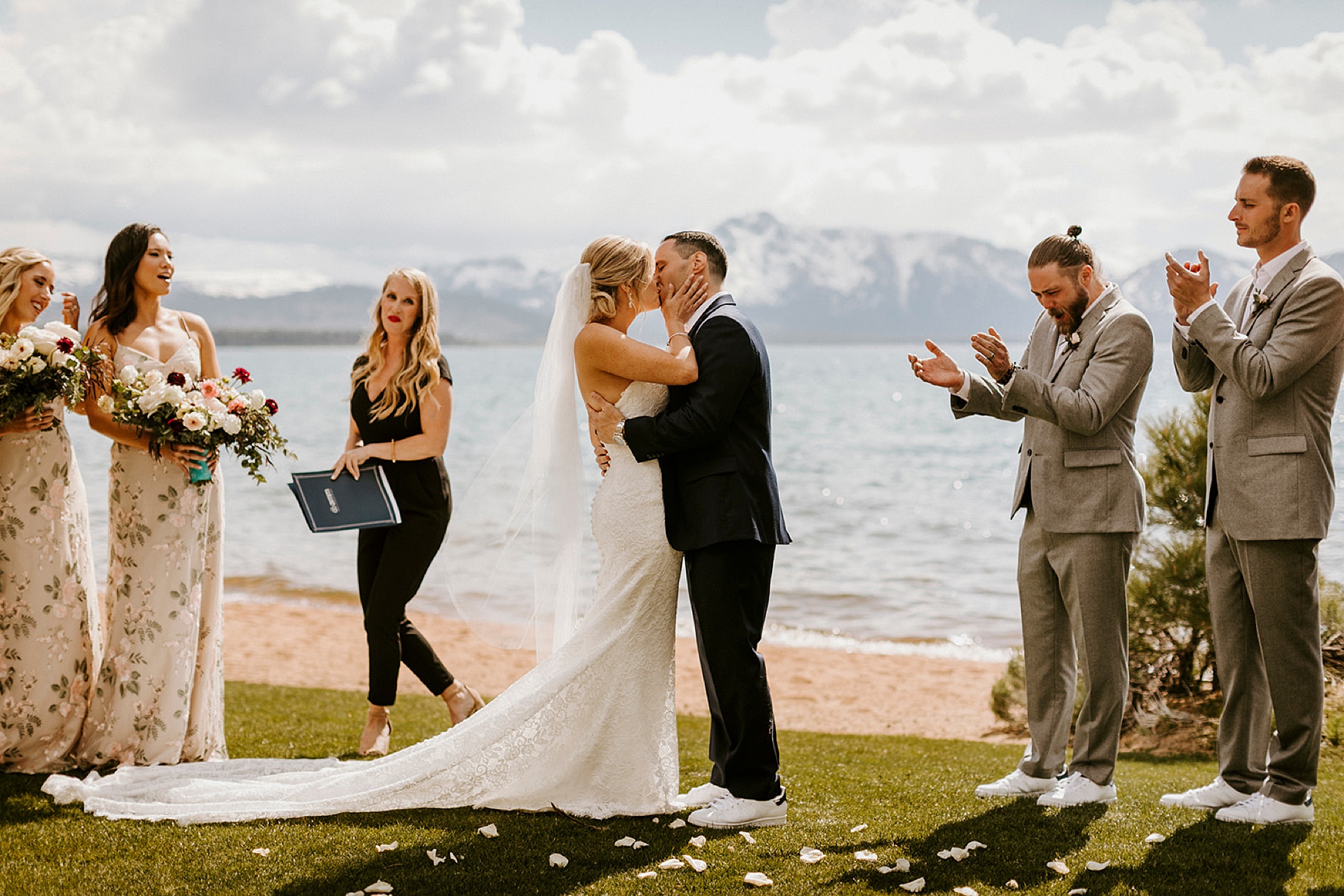 south lake tahoe wedding ceremony edgewood northern california nevada victoria carlson photography