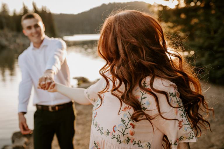 Engagement Session at Sparks Lake