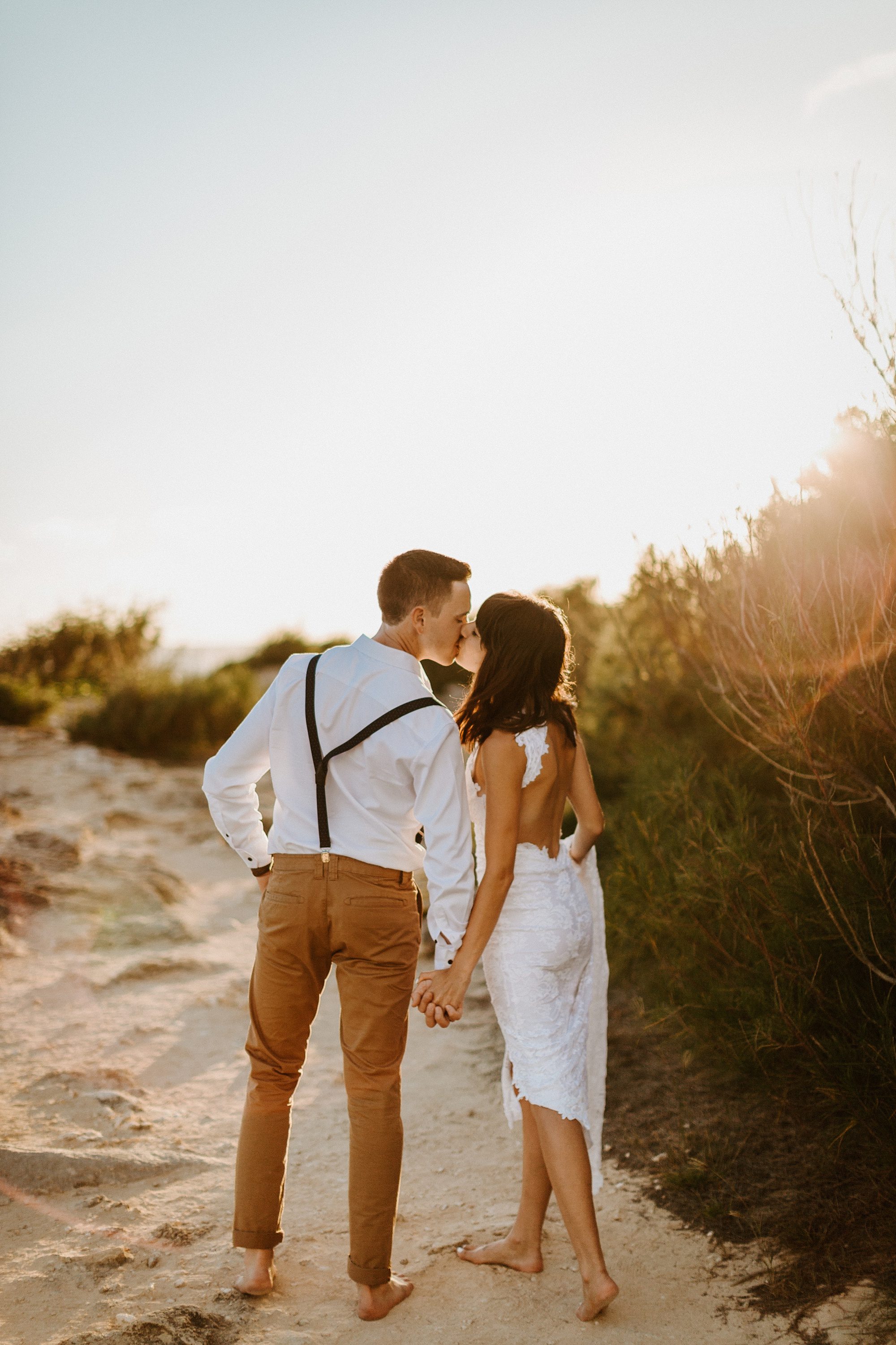 Shipwreck Beach Kauai Hawaii Elopement Intimate Wedding