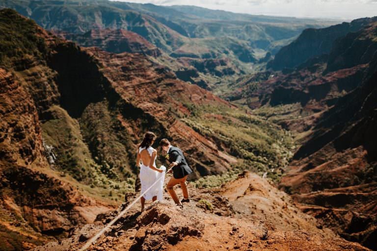 Waimea Canyon, Kauai Elopement Part I