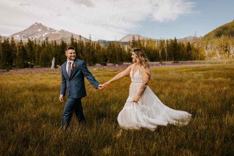 Meadow Elopement in the Mountains | Victoria Carlson Photography