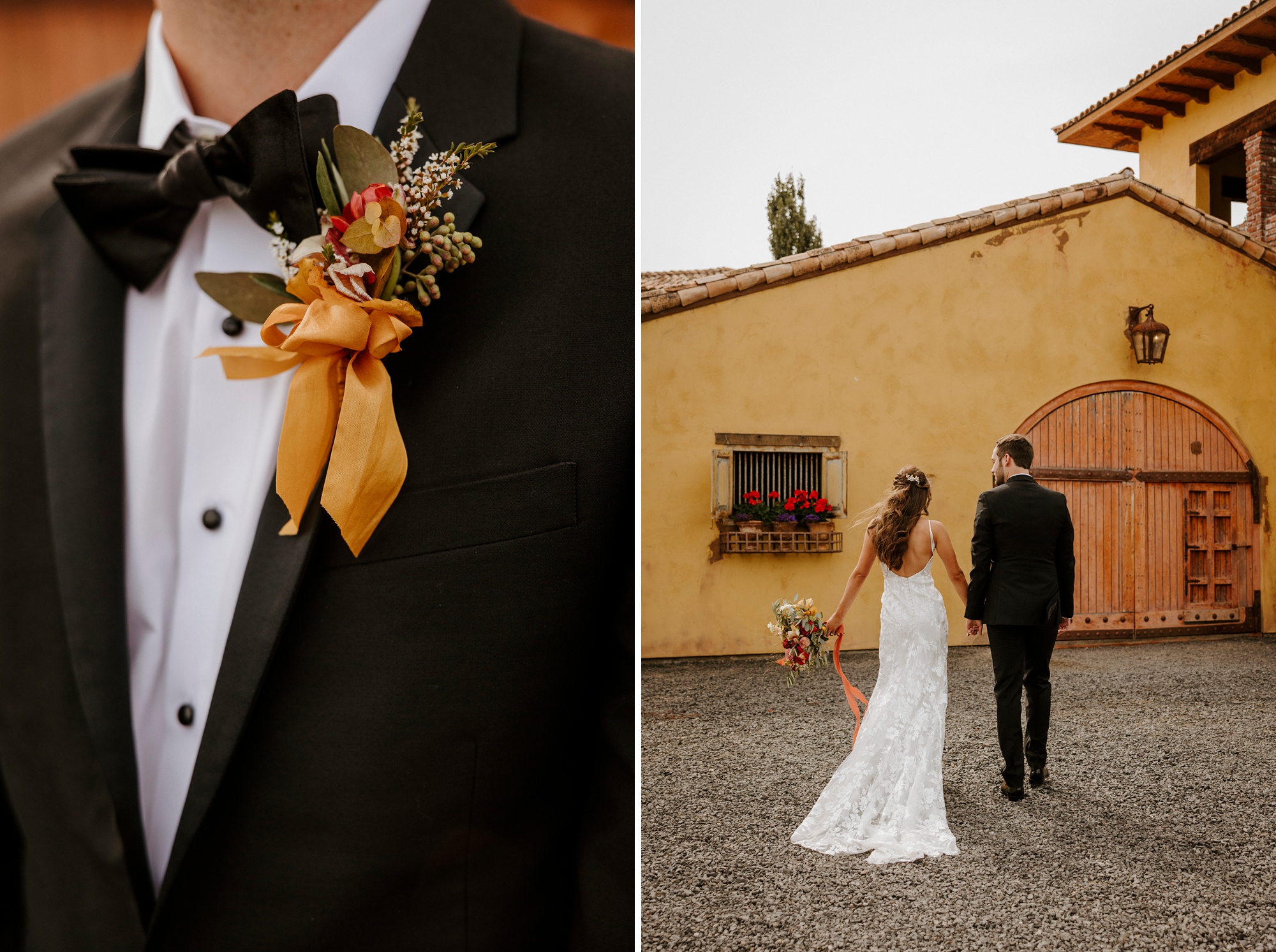 fall ranch at the canyons wedding bend central oregon rainy desert romantic portraits tuscany tuscan