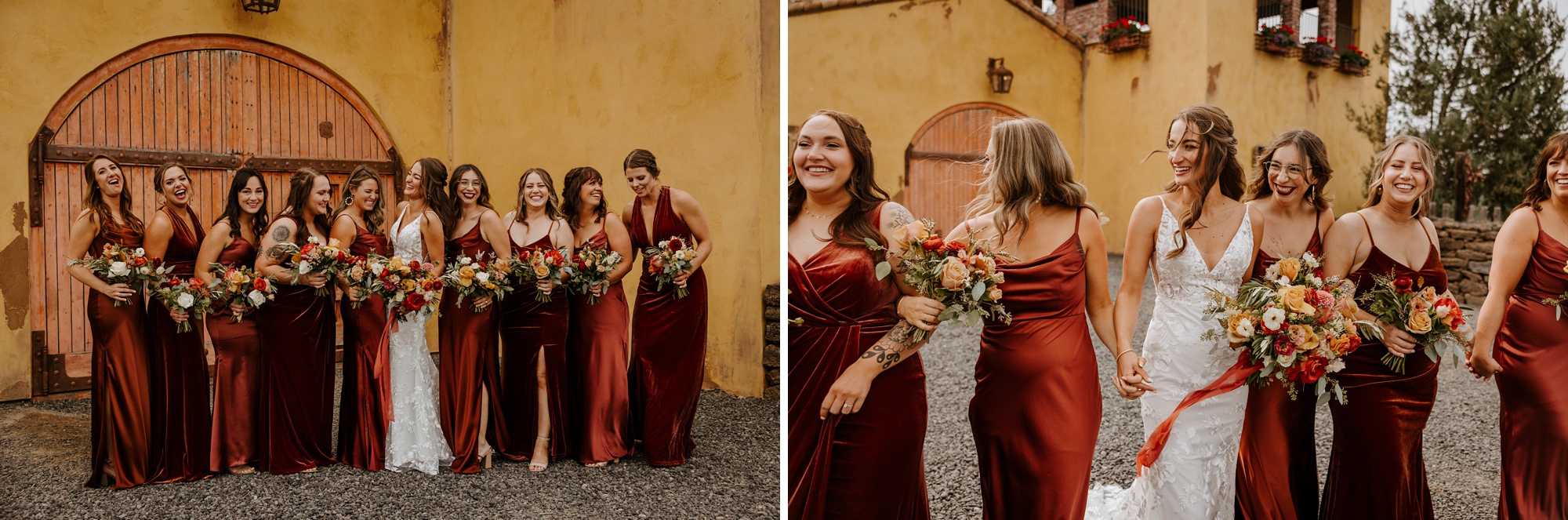 fall ranch at the canyons wedding bend central oregon rainy desert romantic portraits tuscany tuscan