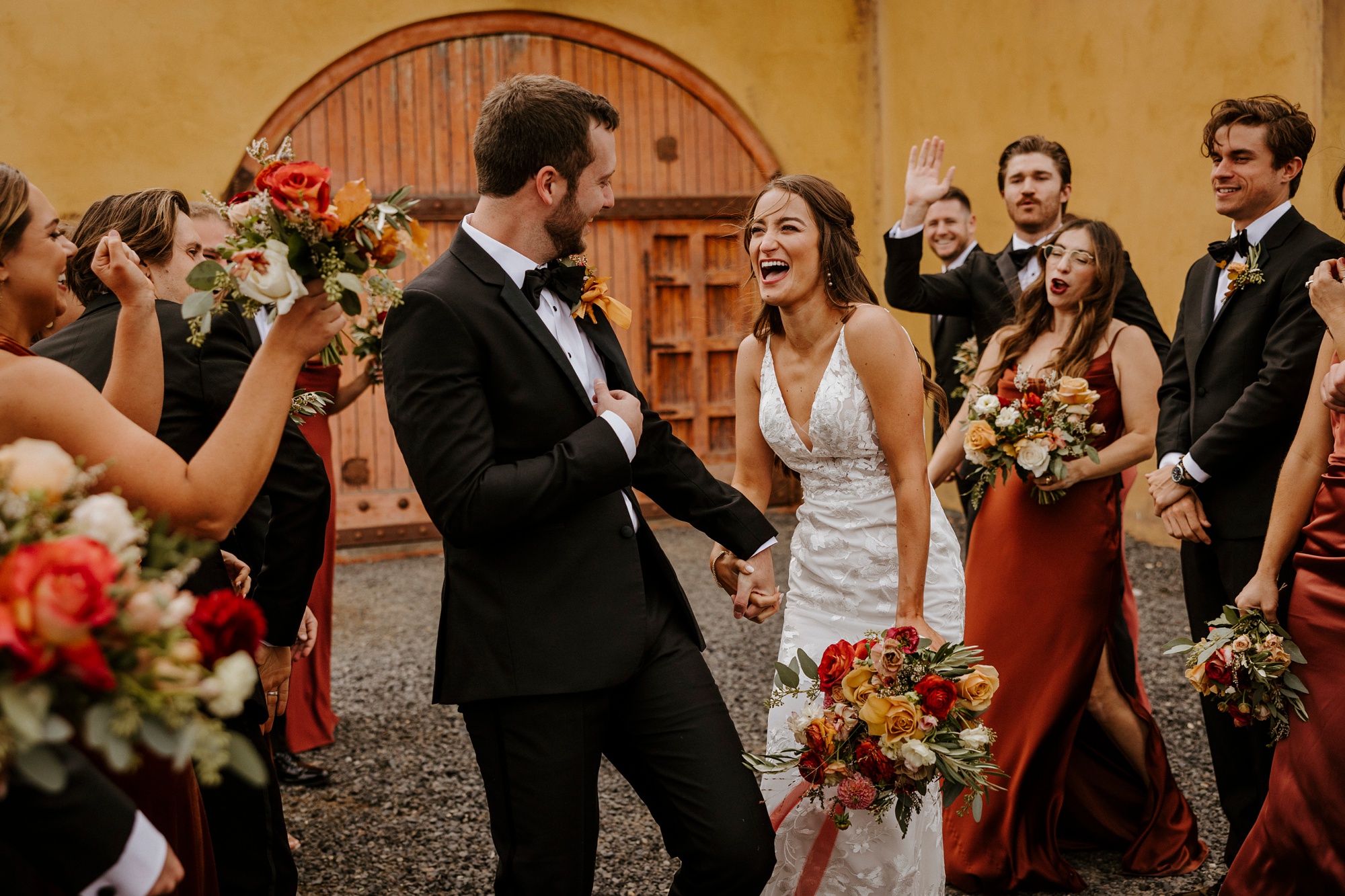 fall ranch at the canyons wedding bend central oregon rainy desert romantic portraits tuscany tuscan