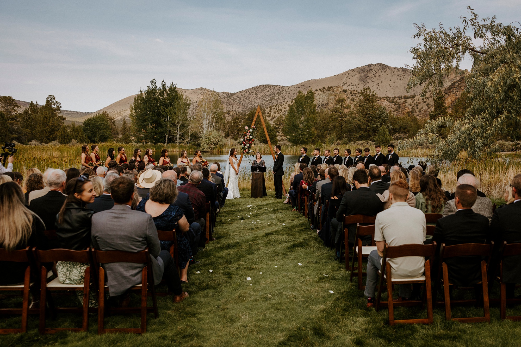 fall ranch at the canyons wedding bend central oregon rainy desert romantic portraits tuscany tuscan