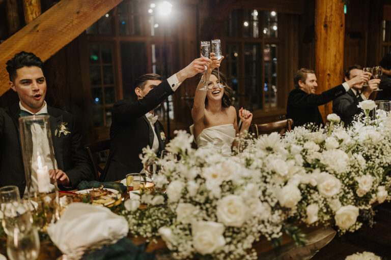 Sunriver Winter Wedding