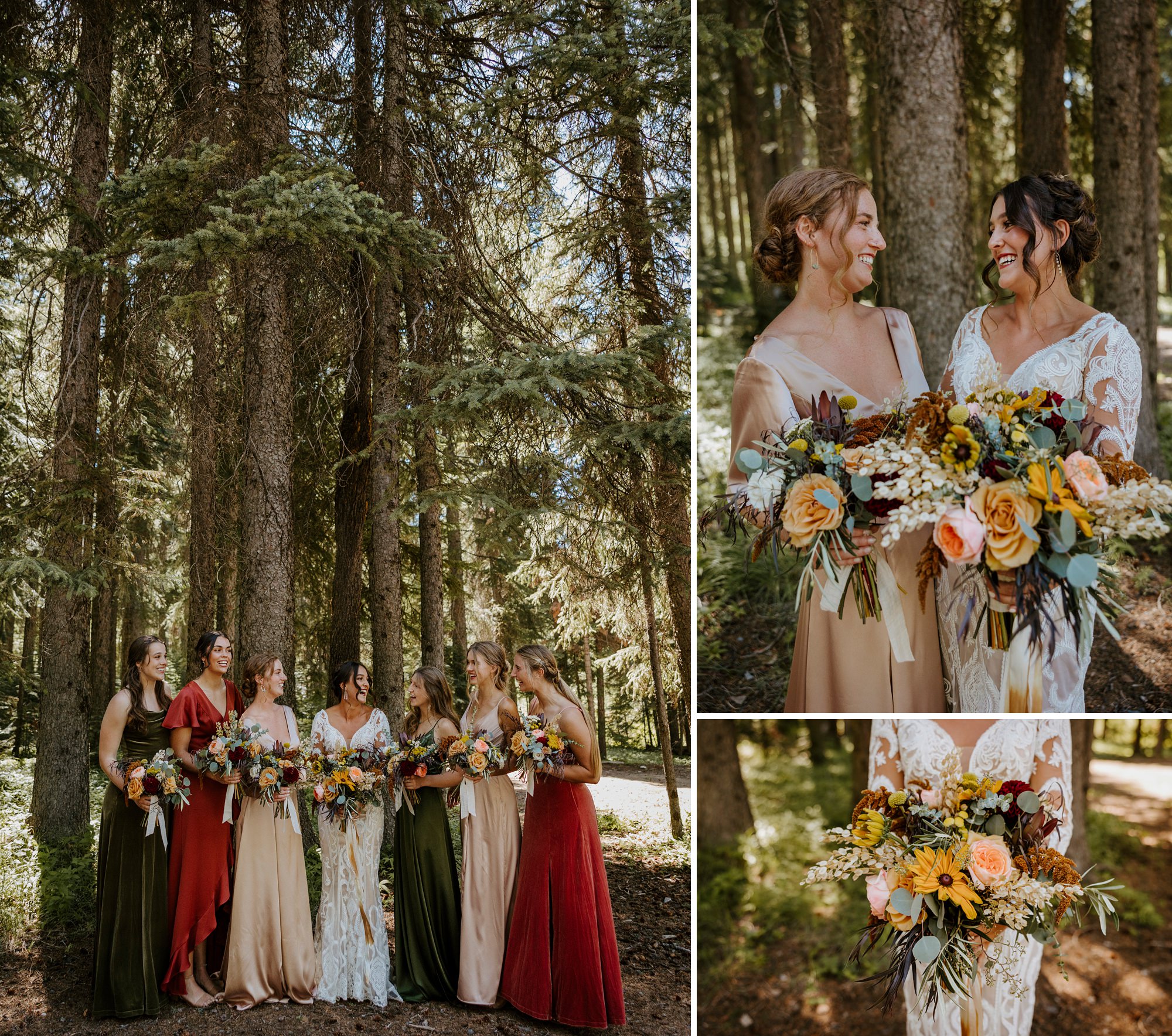 skyliner lodge wedding in the woods bend central oregon summer rustic outdoor 