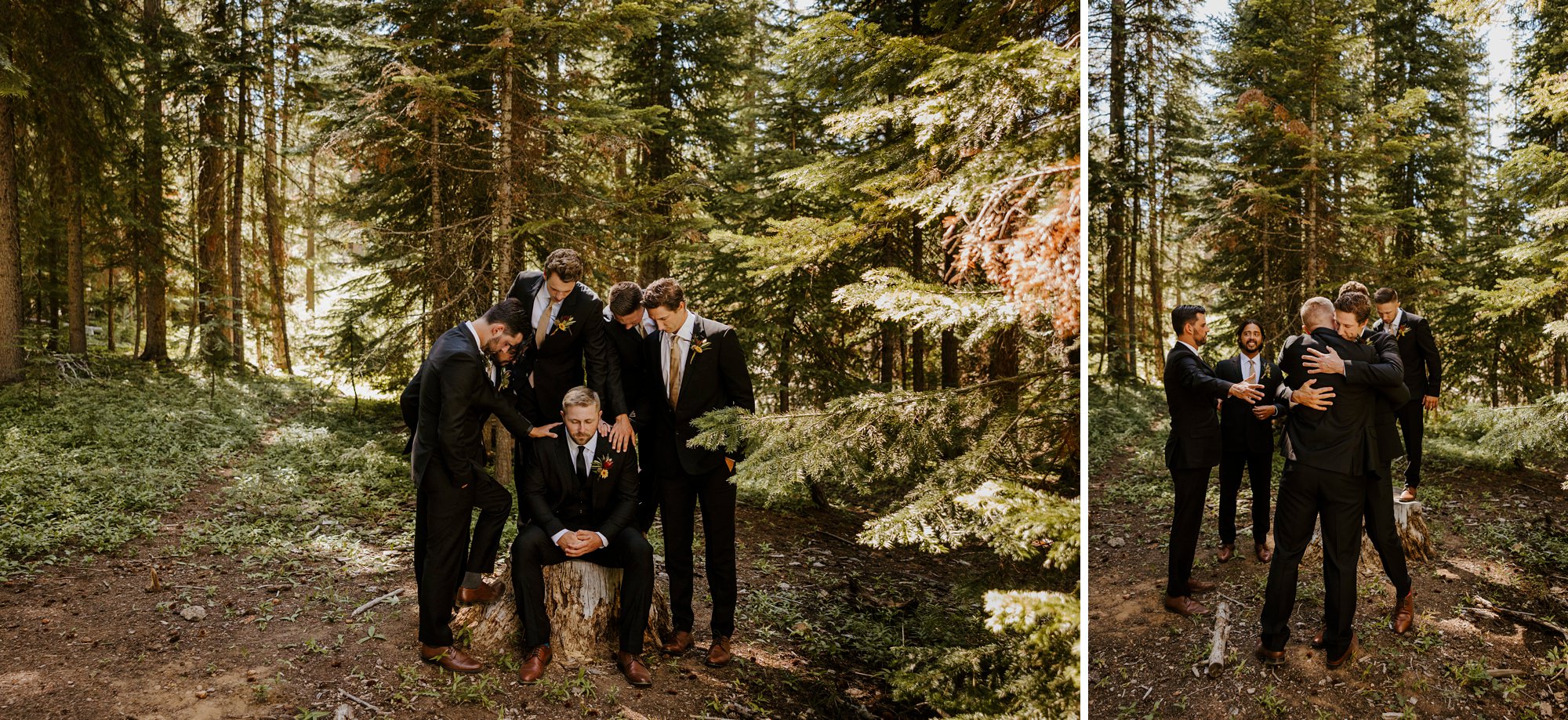 skyliner lodge wedding in the woods bend central oregon summer rustic outdoor 