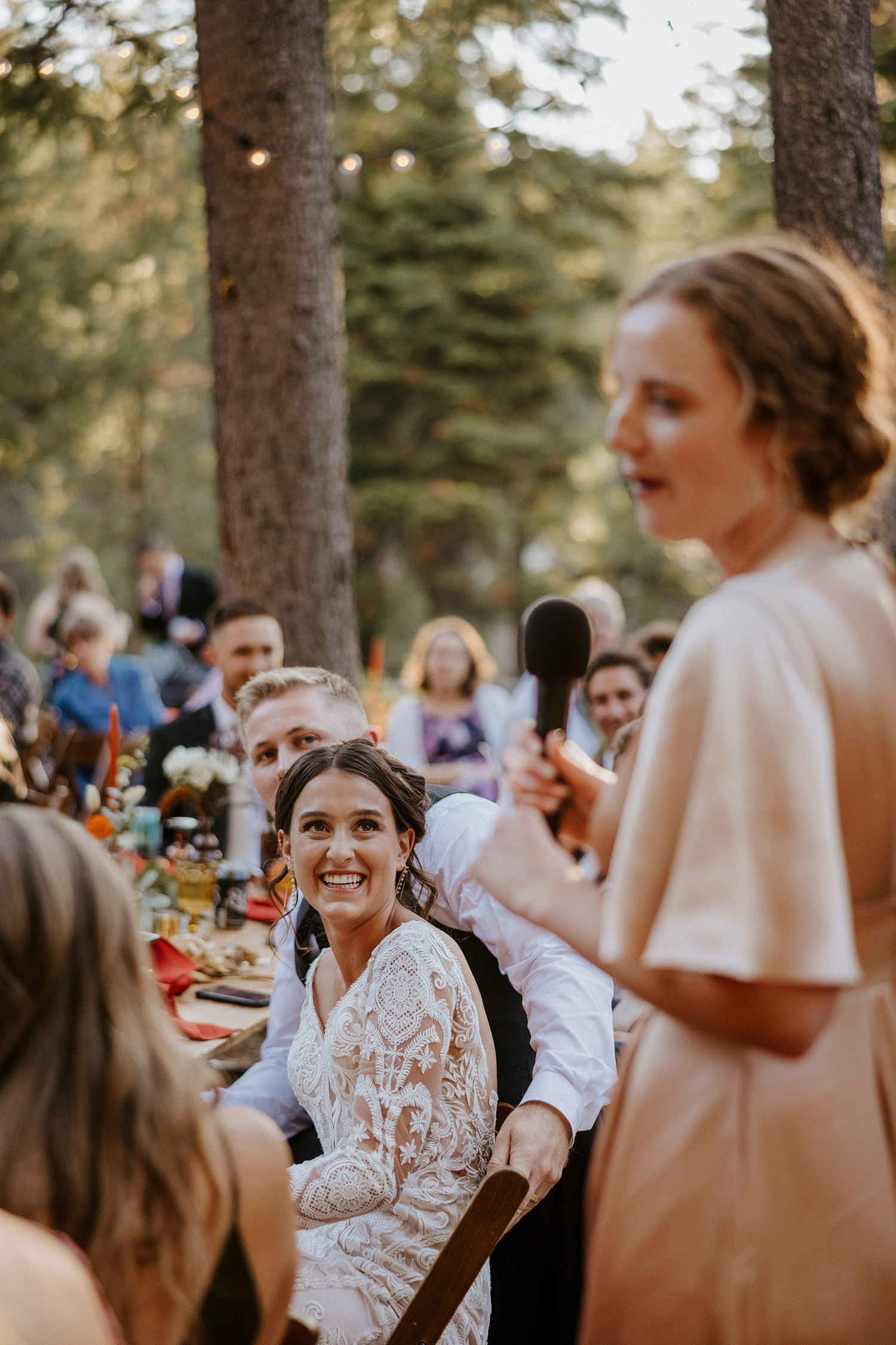 skyliner lodge wedding in the woods bend central oregon summer rustic outdoor 