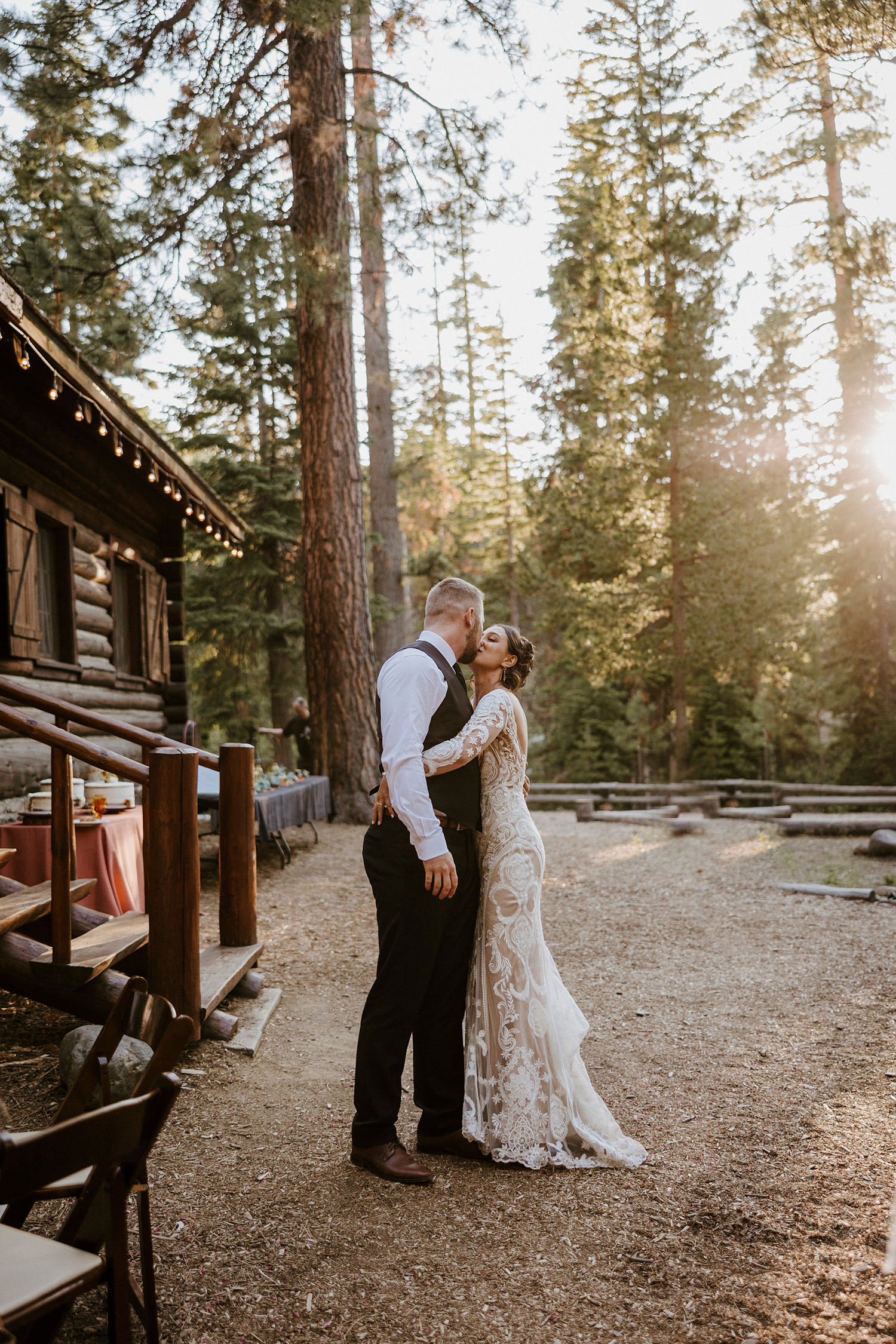 skyliner lodge wedding in the woods bend central oregon summer rustic outdoor 