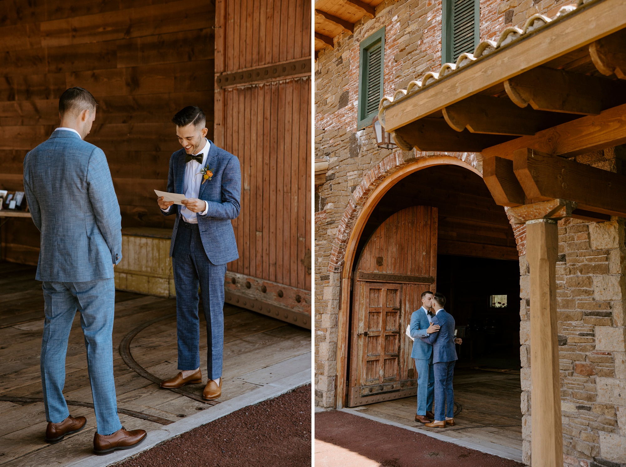 Ranch at the Canyons, same sex, wedding, spring, high desert, central oregon, Bend, Tuscan wedding, grooms