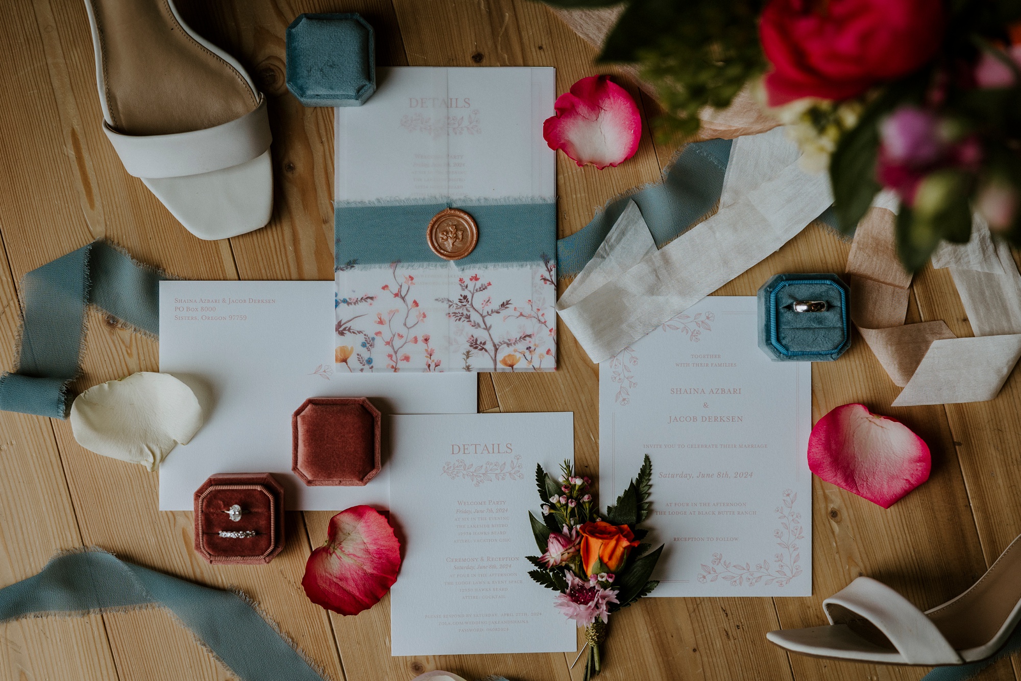 black butte ranch, happy, colorful, summer, wedding, modern, victoria carlson photography, mountains, sisters, oregon