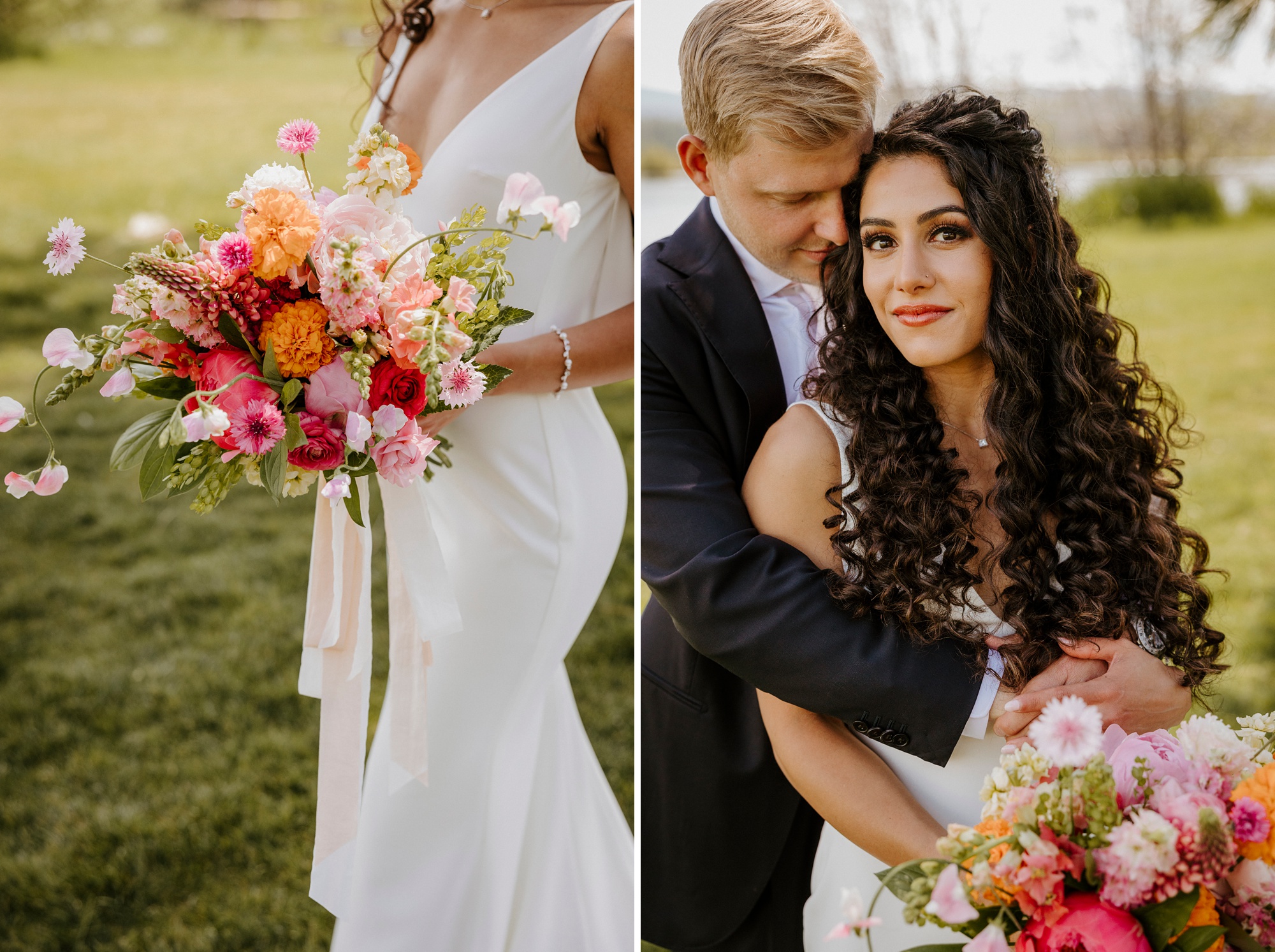 black butte ranch, happy, colorful, summer, wedding, modern, victoria carlson photography, mountains, sisters, oregon