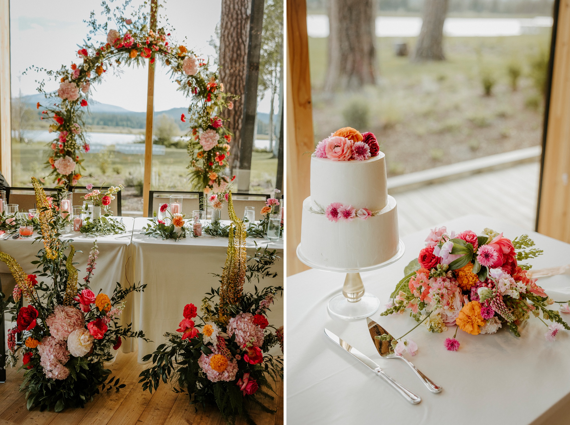 black butte ranch, happy, colorful, summer, wedding, modern, victoria carlson photography, mountains, sisters, oregon