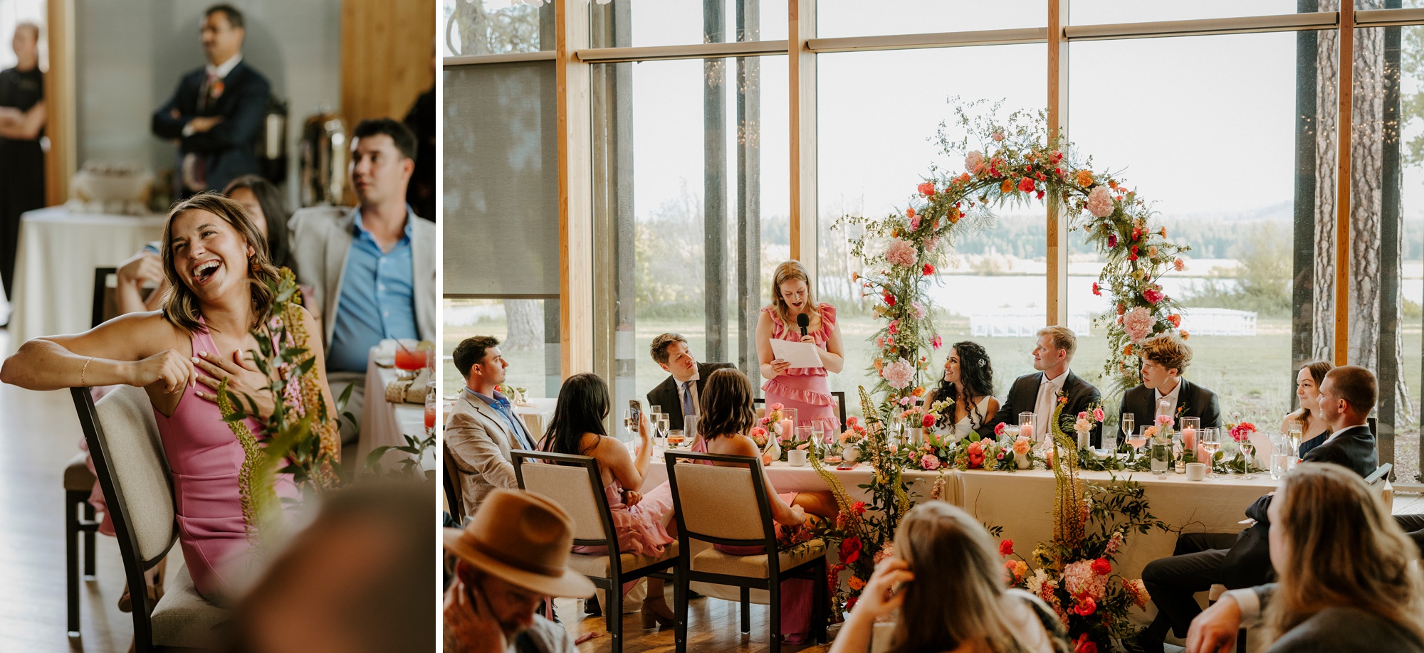 black butte ranch, happy, colorful, summer, wedding, modern, victoria carlson photography, mountains, sisters, oregon