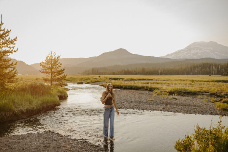 Cascade Lakes Senior Photos