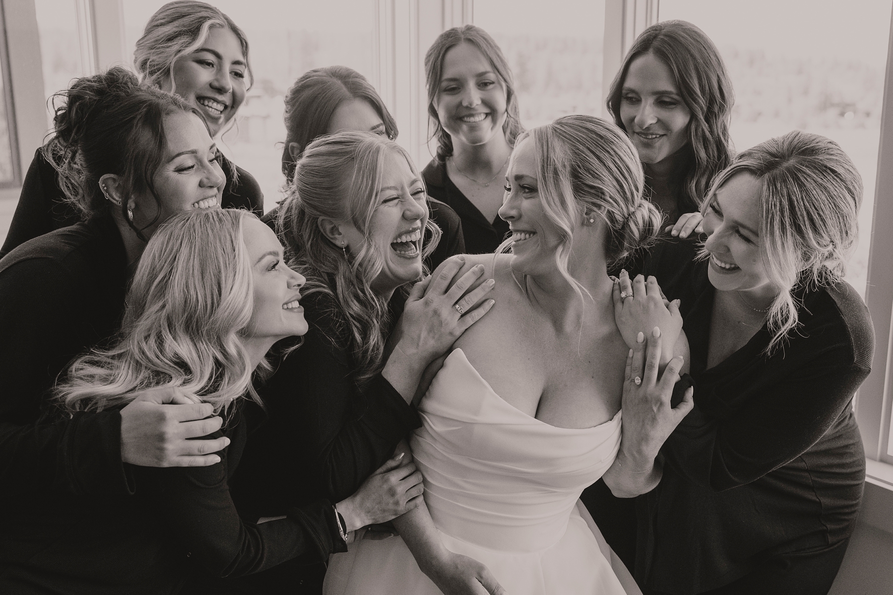 Tetherow Resort Bend Oregon Spring May Wedding Golf Course Yellow Flowers Bright Sunny Victoria Carlson Actually Ashley