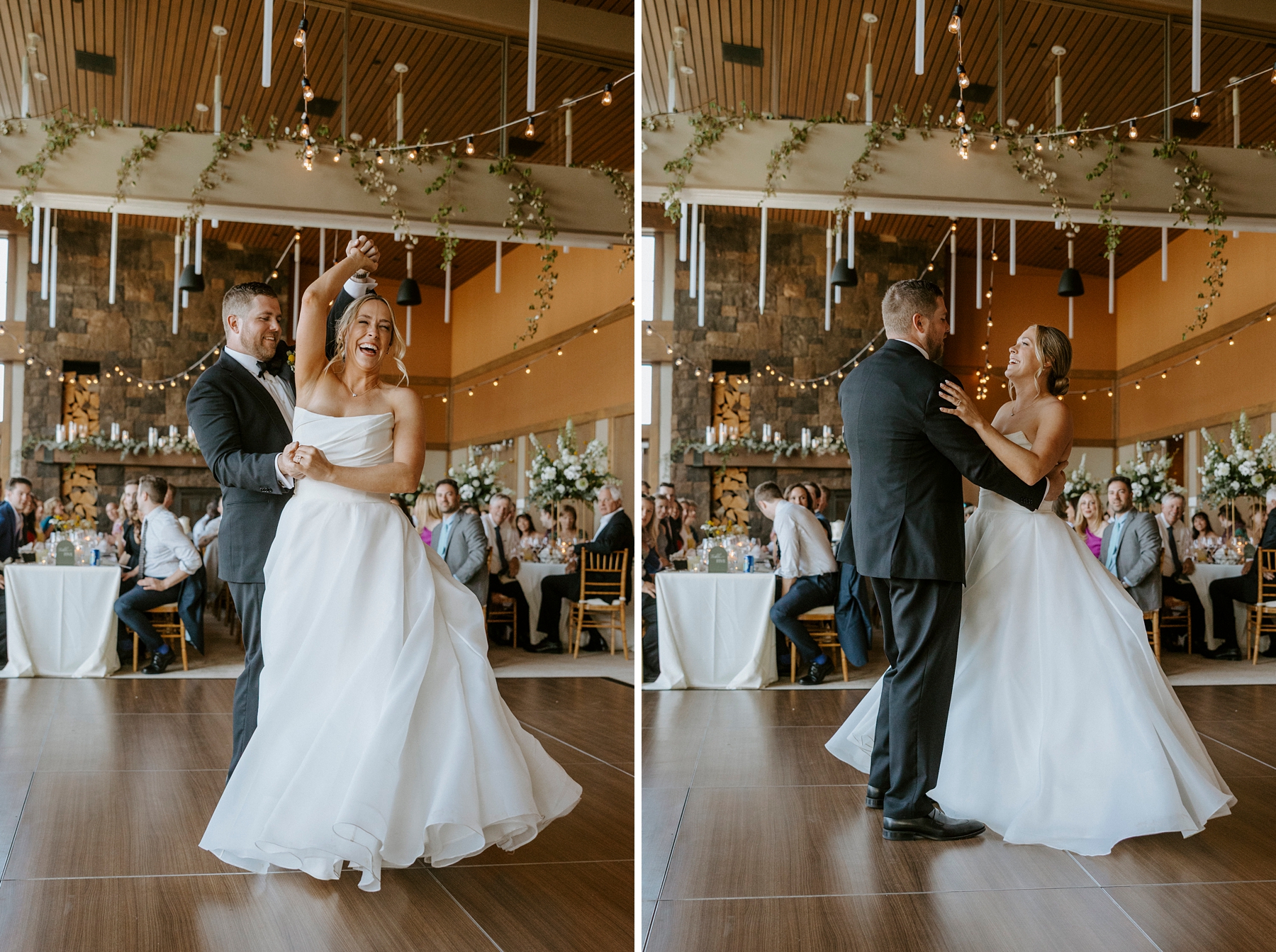 Tetherow Resort Bend Oregon Spring May Wedding Golf Course Yellow Flowers Bright Sunny Victoria Carlson Actually Ashley