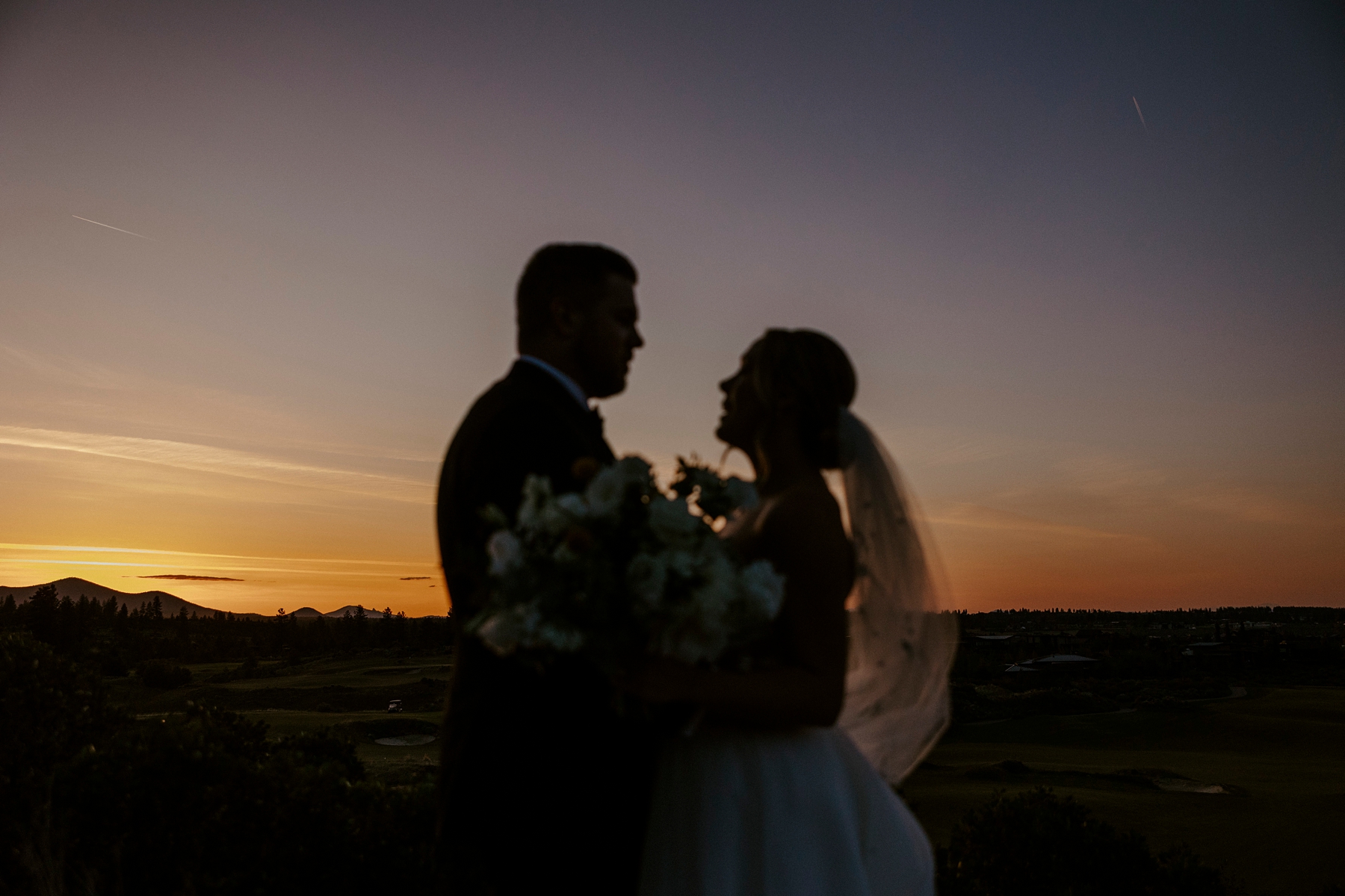 Tetherow Resort Bend Oregon Spring May Wedding Golf Course Yellow Flowers Bright Sunny Victoria Carlson Actually Ashley