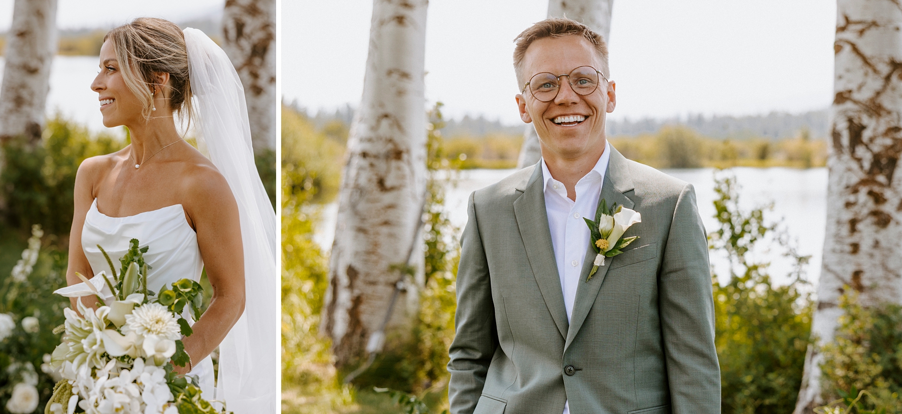 pastel wedding black butte ranch oregon sisters outdoor venue mountain view central oregon victoria carlson