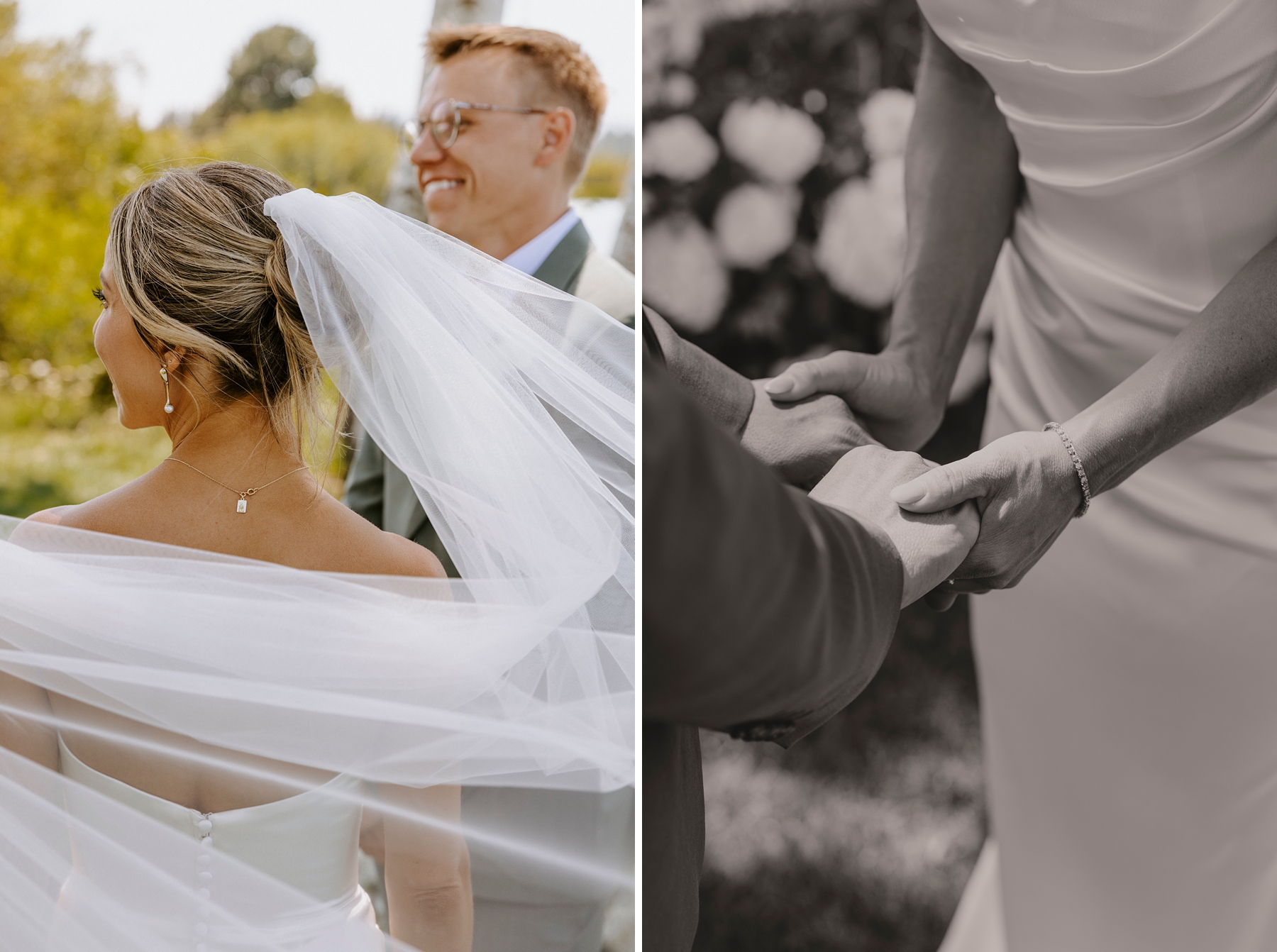 pastel wedding black butte ranch oregon sisters outdoor venue mountain view central oregon victoria carlson