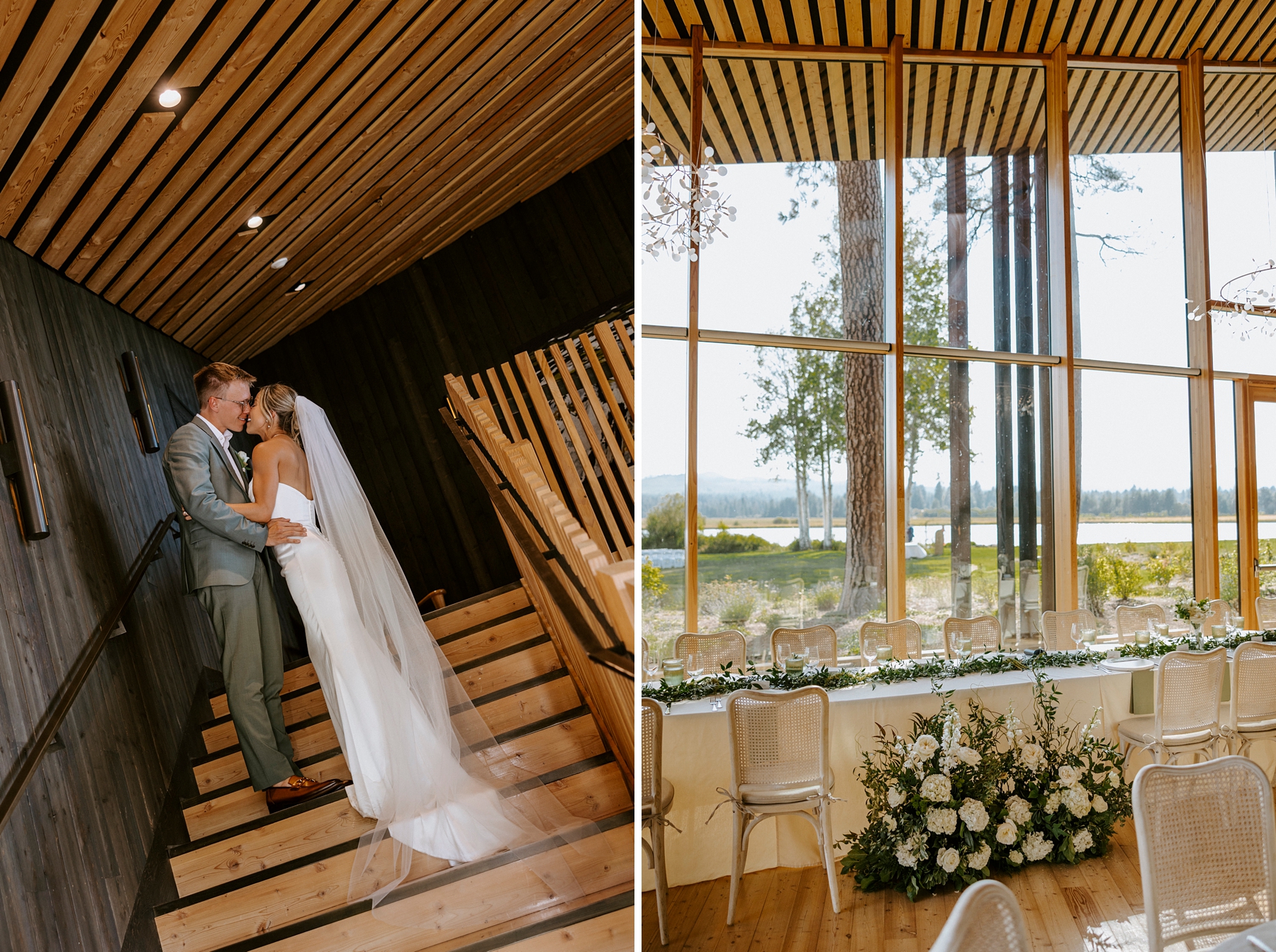 pastel wedding black butte ranch oregon sisters outdoor venue mountain view central oregon victoria carlson 