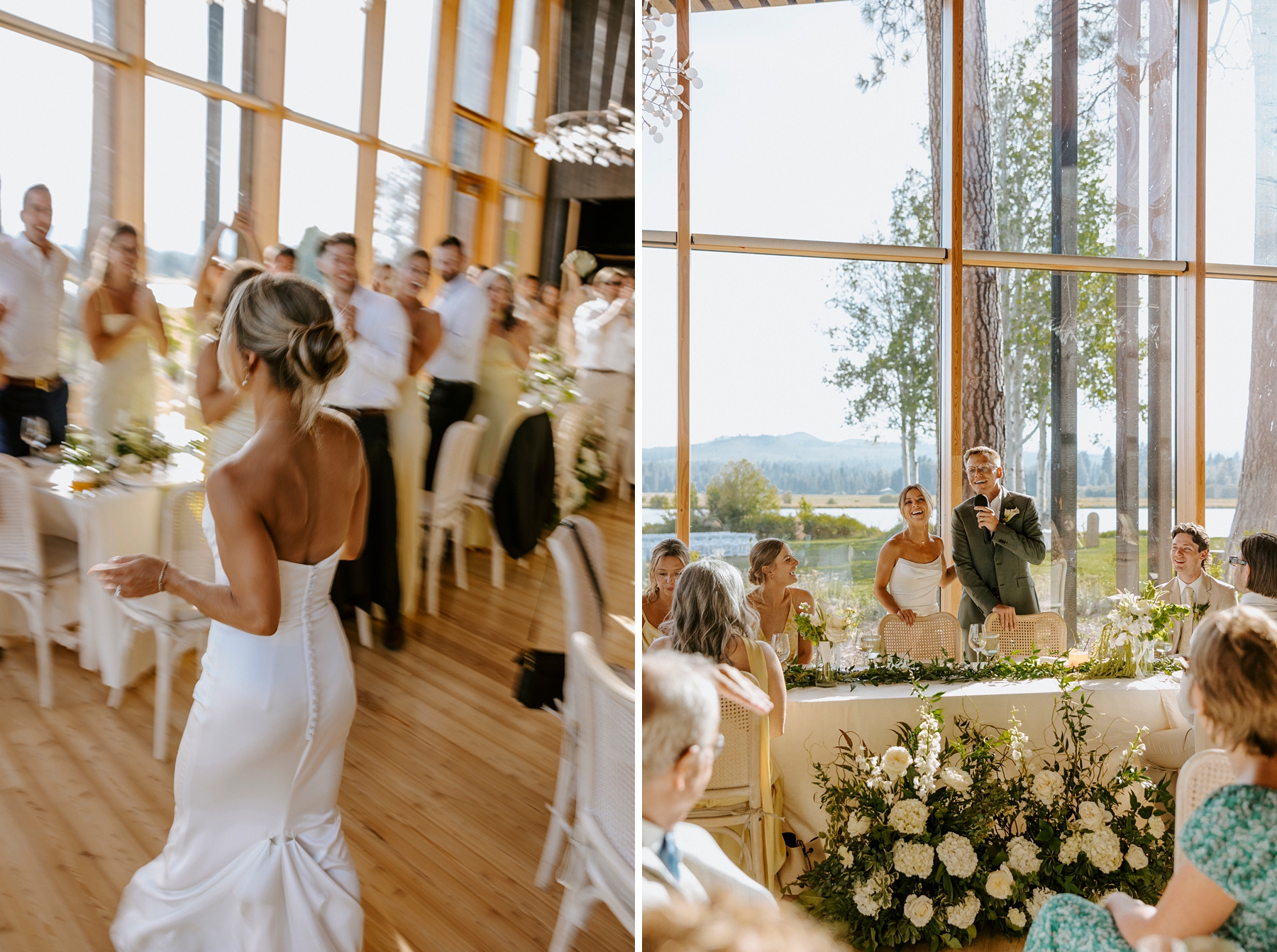 pastel wedding black butte ranch oregon sisters outdoor venue mountain view central oregon victoria carlson