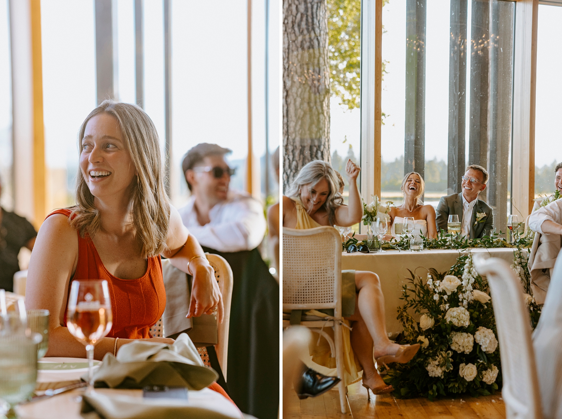 pastel wedding black butte ranch oregon sisters outdoor venue mountain view central oregon victoria carlson