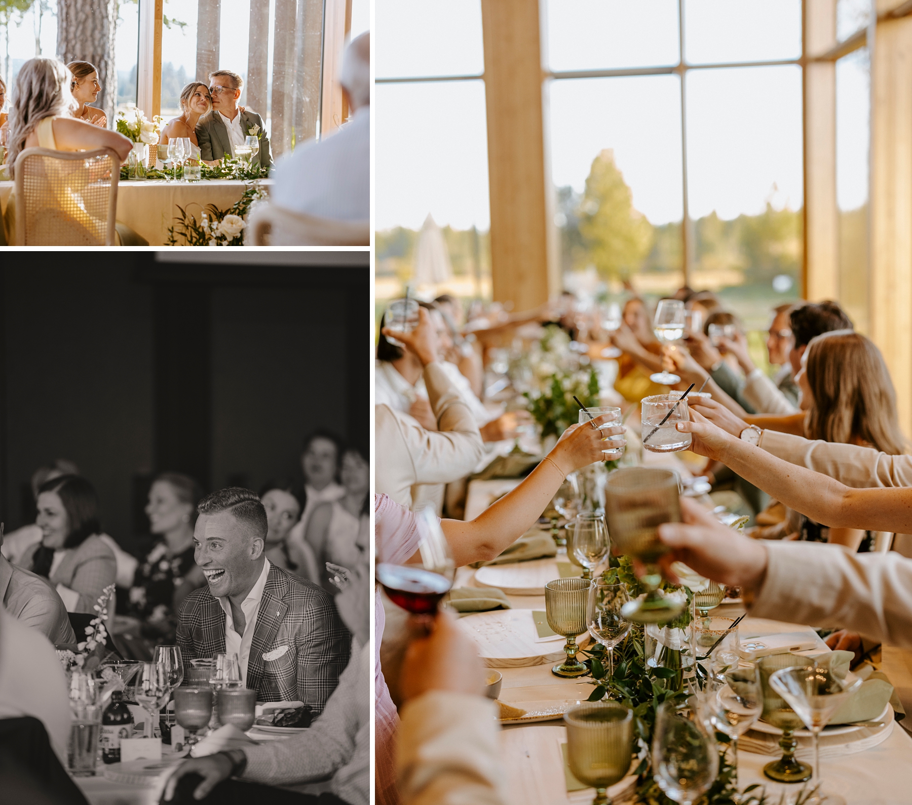 pastel wedding black butte ranch oregon sisters outdoor venue mountain view central oregon victoria carlson