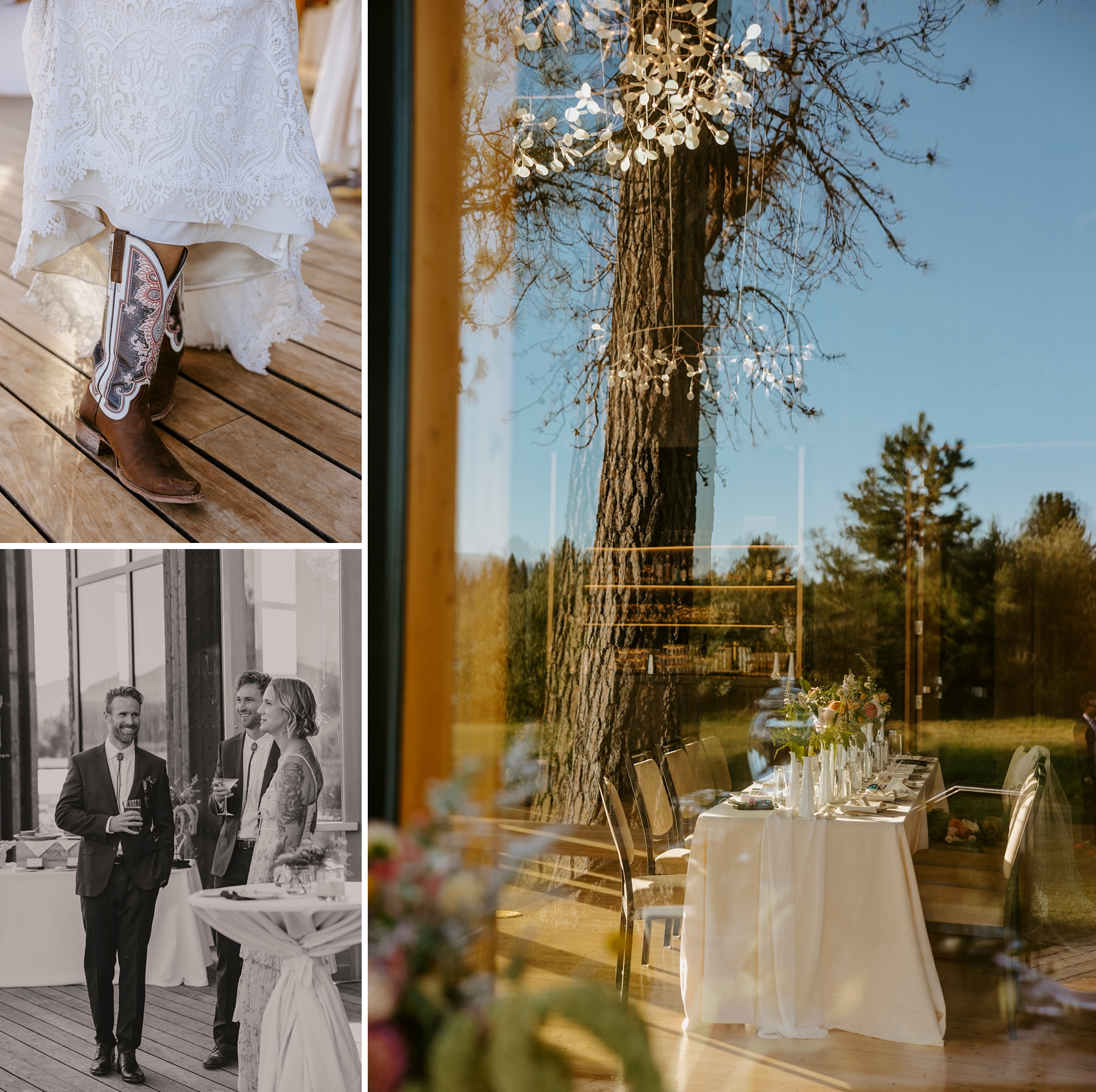 horse stampede, black butte ranch, stables, wedding, bride, groom, victoria carlson, wedding photographer